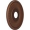 Ekena Millwork Berkshire PVC Medallion (Canopies up to 7"), 16"OD x 3 1/2"ID x 1"P, Universal Aged Metallic Rust CMP16BEDRU - alternate 2